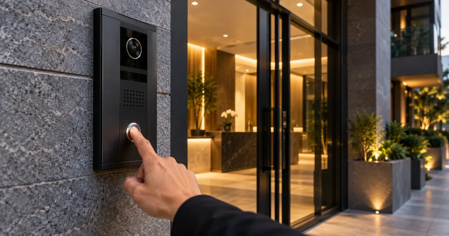 Interfone com vídeo na entrada de condomínio – Videoportaria e Interfonia MONSEG